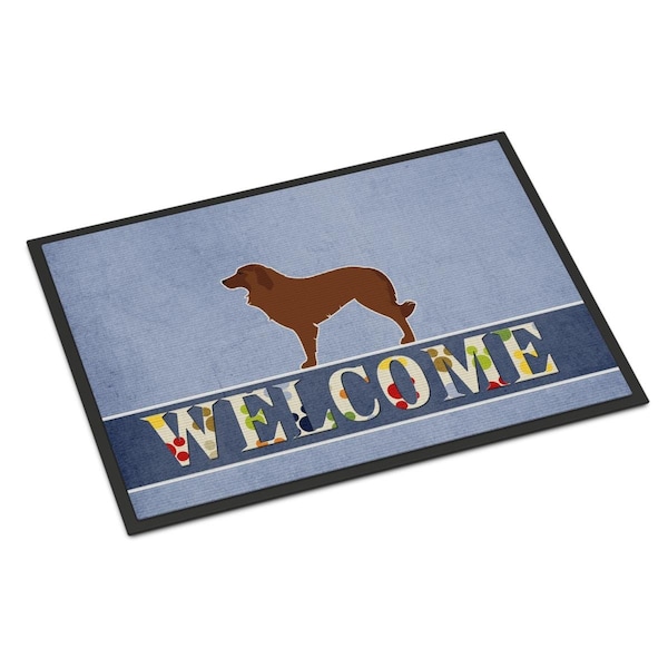 Carolines Treasures 18 x 27 in. Portuguese Sheepdog Dog Welcome Indoor or Outdoor Mat BB5535MAT - main